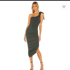 Majorelle Montreal Dress in Moss Green